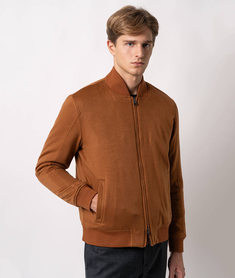 Cashmere bomber jacket Cervino