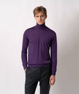 Turtleneck cashmire and silk sweater Salisburgo