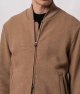 Wool and camel bomber jacket Atlas