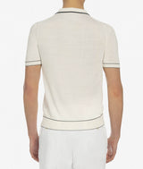 Silk and cotton polo Mongibello