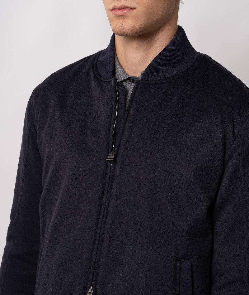 Cashmere bomber jacket Cervino