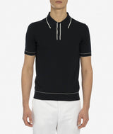 Silk and cotton polo Mongibello