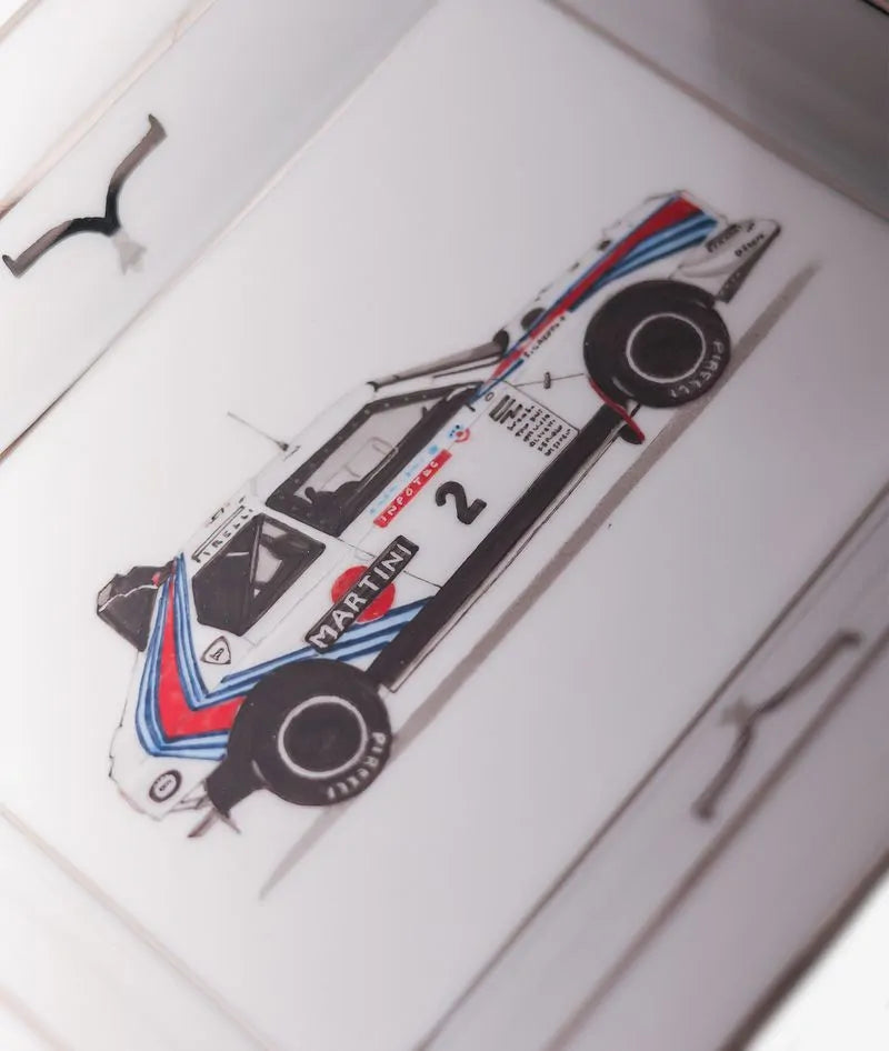 Pocket emptier Lancia Delta S4 Martini
