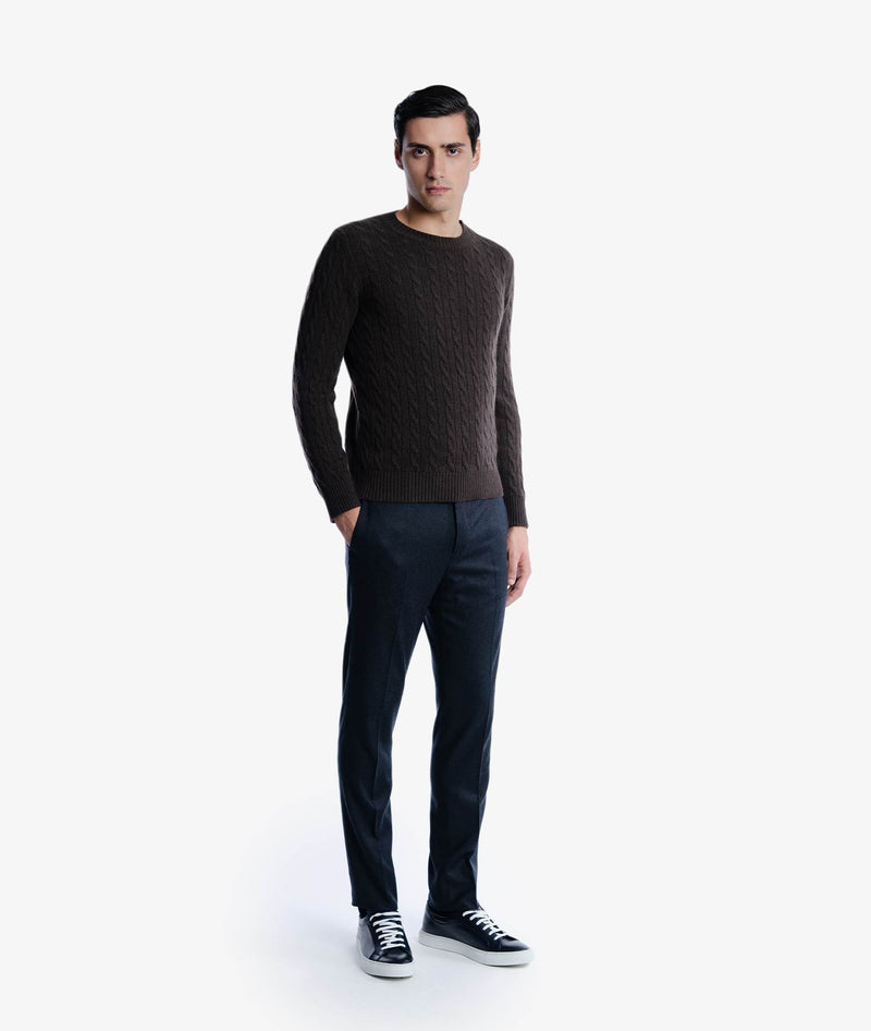 Crewneck cashmere sweater Berna