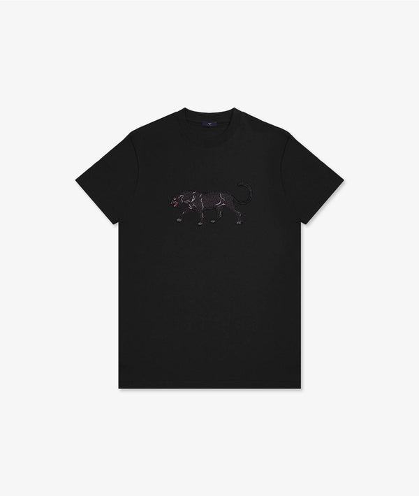 Cotton t-shirt Black Panther