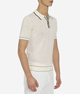 Silk and cotton polo Mongibello