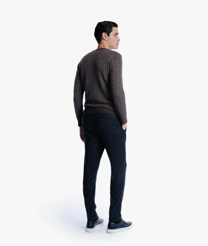 Crewneck cashmere sweater Berna