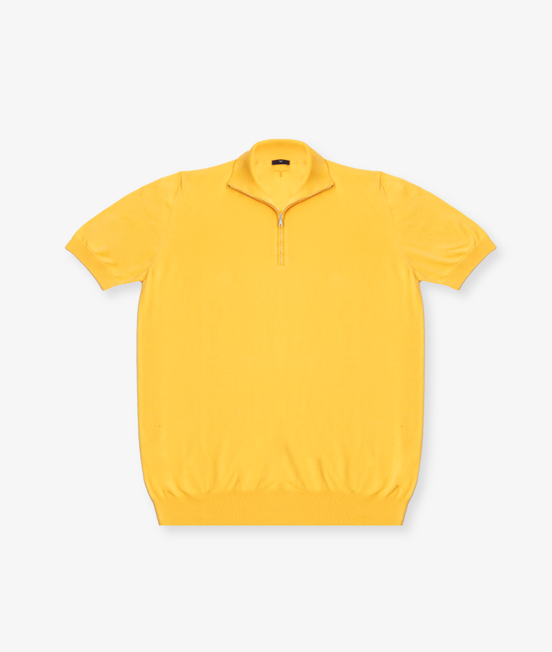 Zipped Polo Shirt