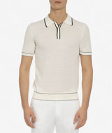 Silk and cotton polo Mongibello