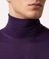 Turtleneck cashmire and silk sweater Salisburgo