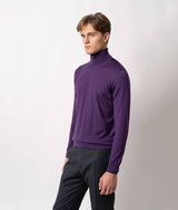 Turtleneck cashmire and silk sweater Salisburgo