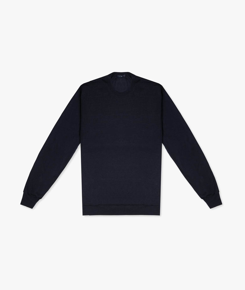 Crewneck cashemere and silk sweater Nuuk