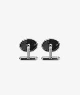 Oval plain cufflinks