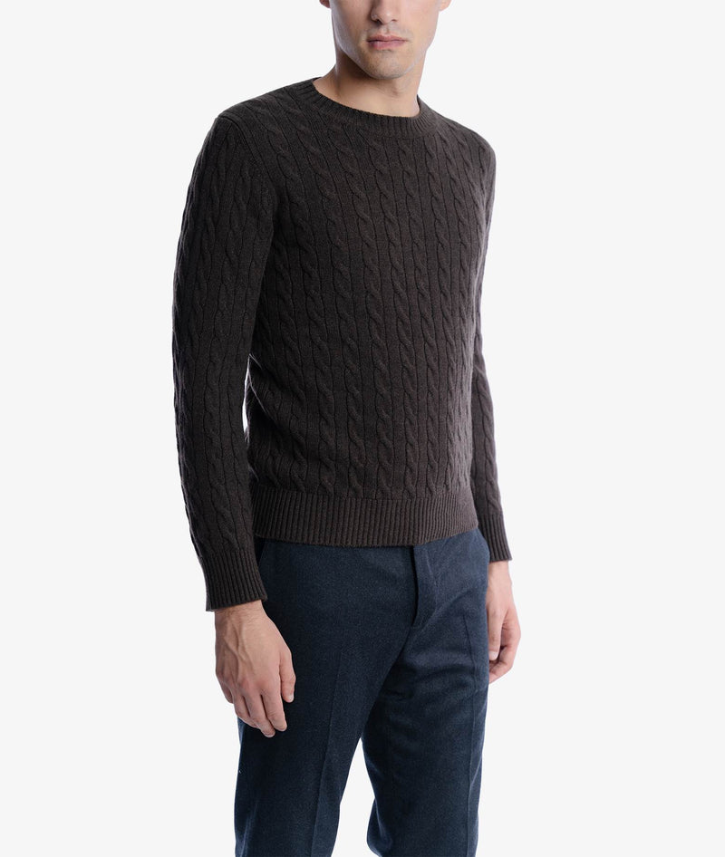 Crewneck cashmere sweater Berna