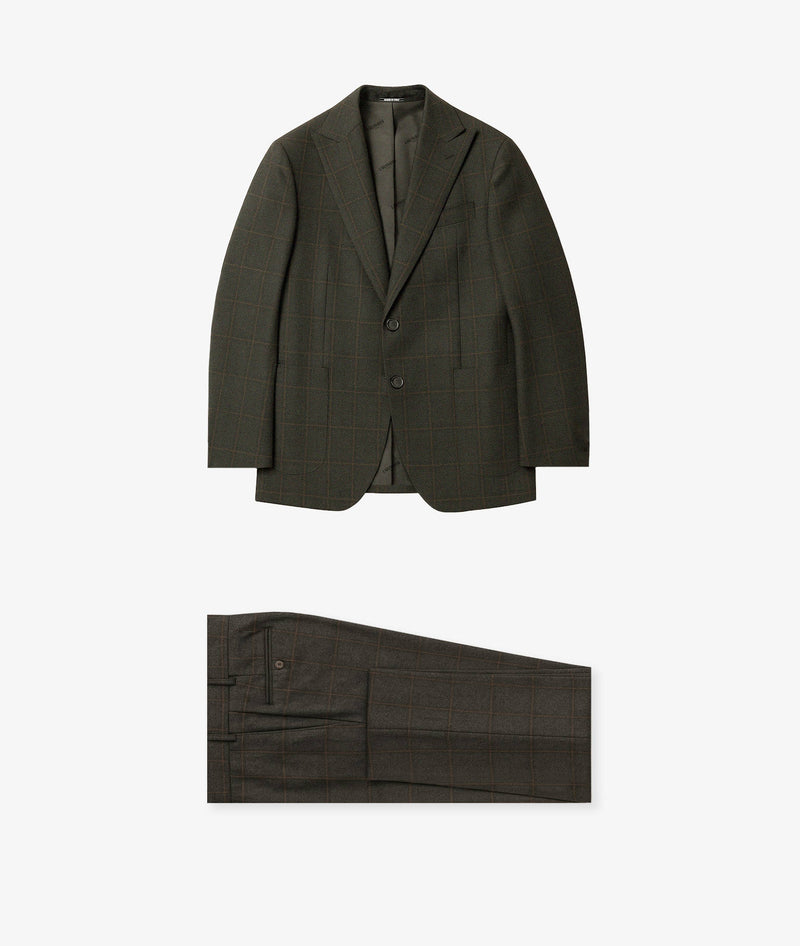 Budapest Single-Breasted Wool Suit