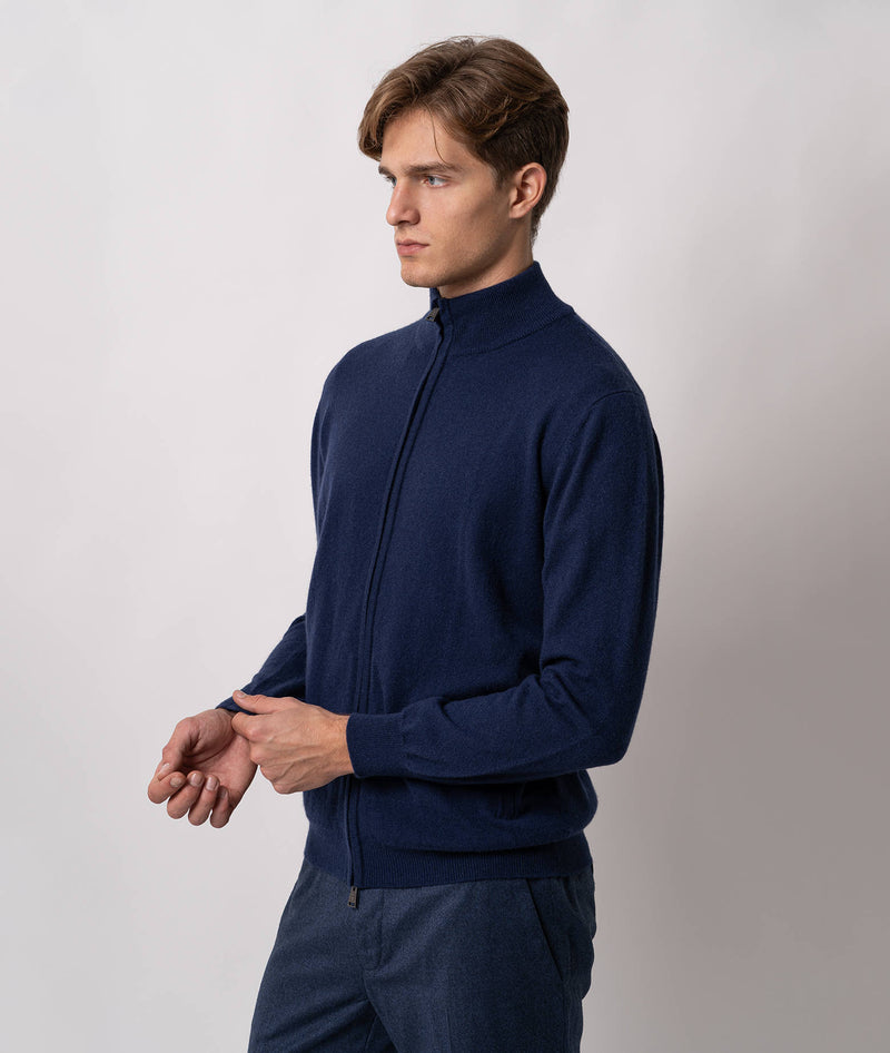 Full zip cashmere cardigan Helsinki