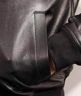 Leather bomber Nottingham