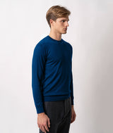 Crewneck cashemere and silk sweater Nuuk