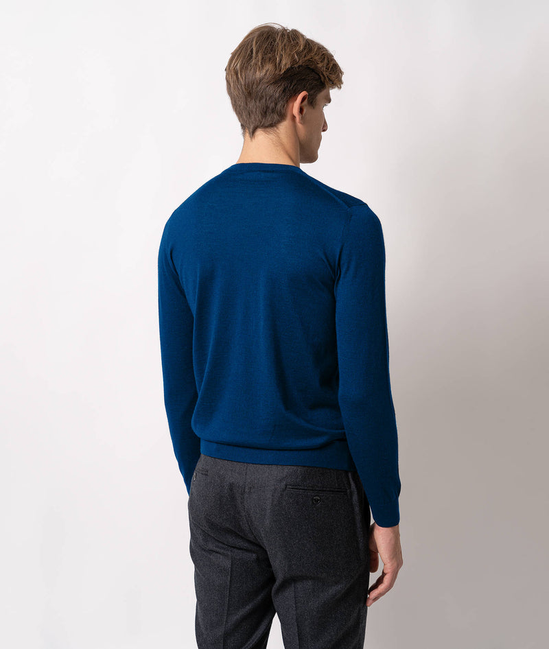 Crewneck cashemere and silk sweater Nuuk