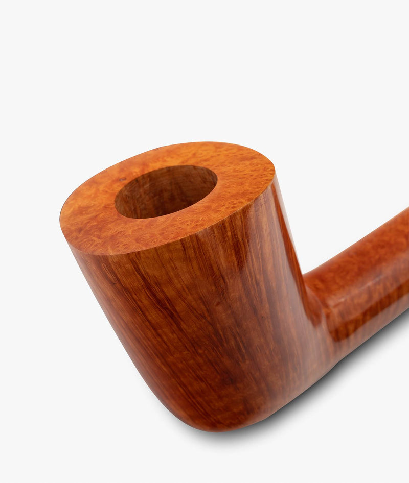 Straight fiammata collection smoking pipe
